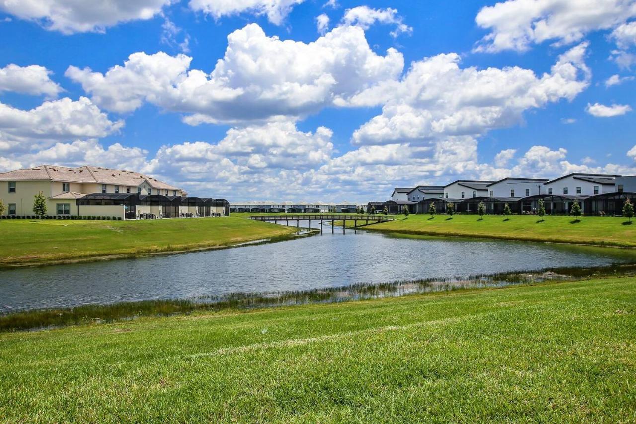 H - New 2 Bedroom Condo - 5 Miles To Disney - Free Water Park Kissimmee Exterior foto